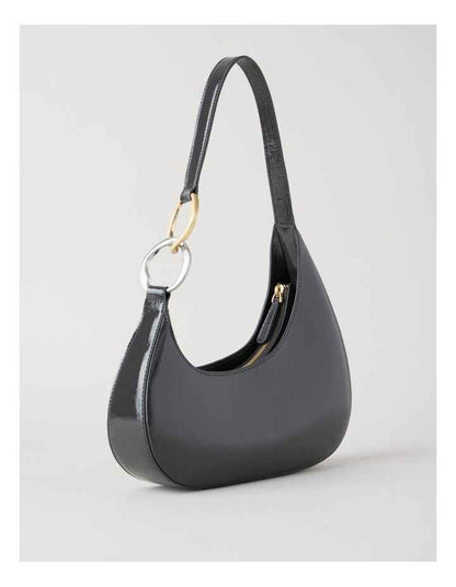 Bailey Shoulder Bag in Gunmetal