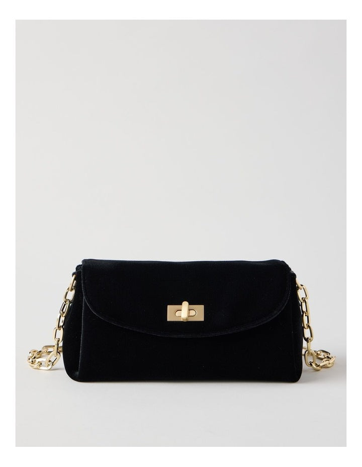 Bella Shoulder Bag in Black