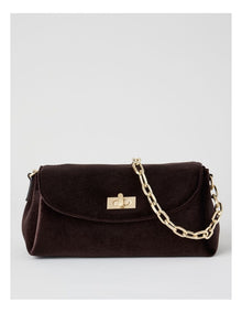 Bella Shoulder Bag in Chocolate