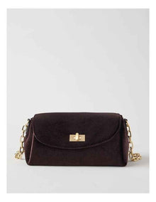 Bella Shoulder Bag in Chocolate