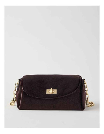 Bella Shoulder Bag in Chocolate