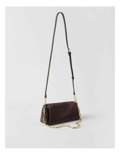 Bella Shoulder Bag in Chocolate