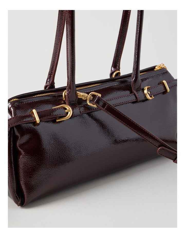 Brianna Shoulder Bag in Fig
