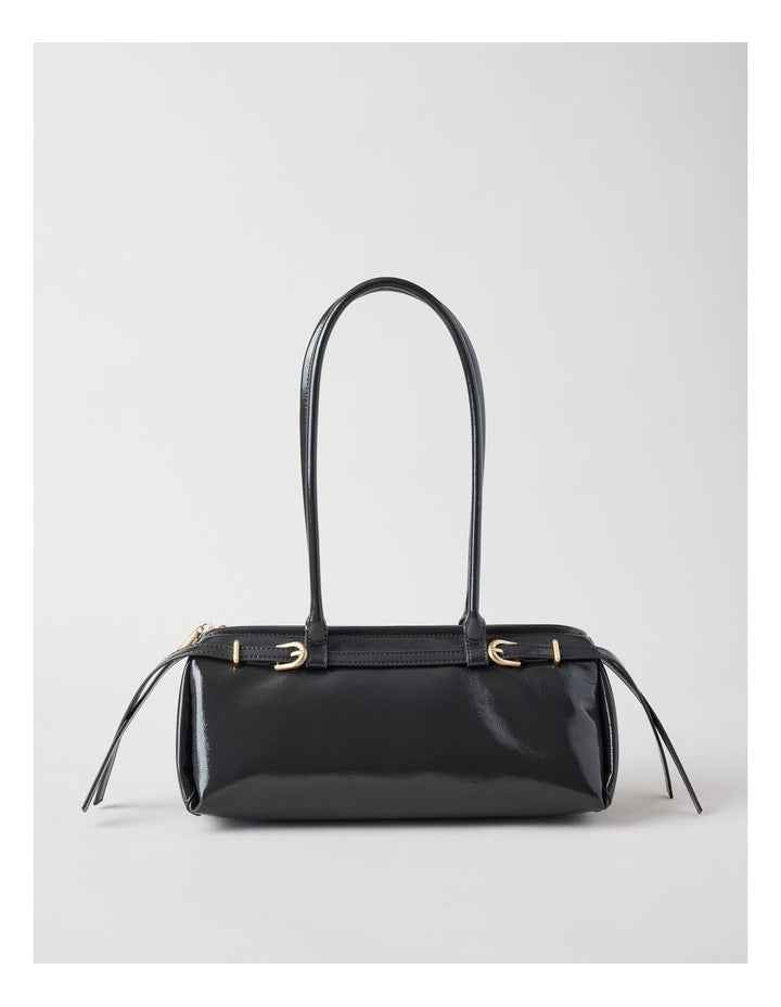 Brianna Shoulder Bag in Gunmetal
