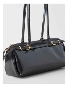 Brianna Shoulder Bag in Gunmetal