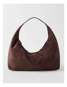 Britney Shoulder Bag in Chocolate