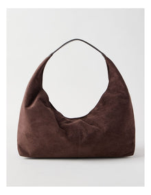 Britney Shoulder Bag in Chocolate
