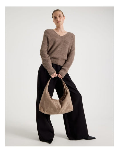 Britney Shoulder Bag in Mocha
