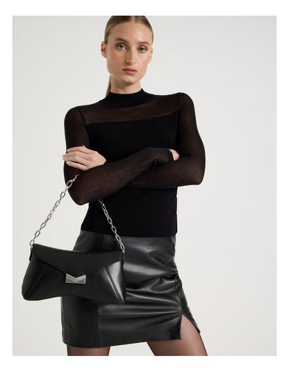 Betsy Shoulder Bag in Black