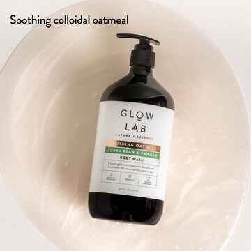 Glow Lab Oat Milk Body Wash Tonka Bean & Vanilla 900mL