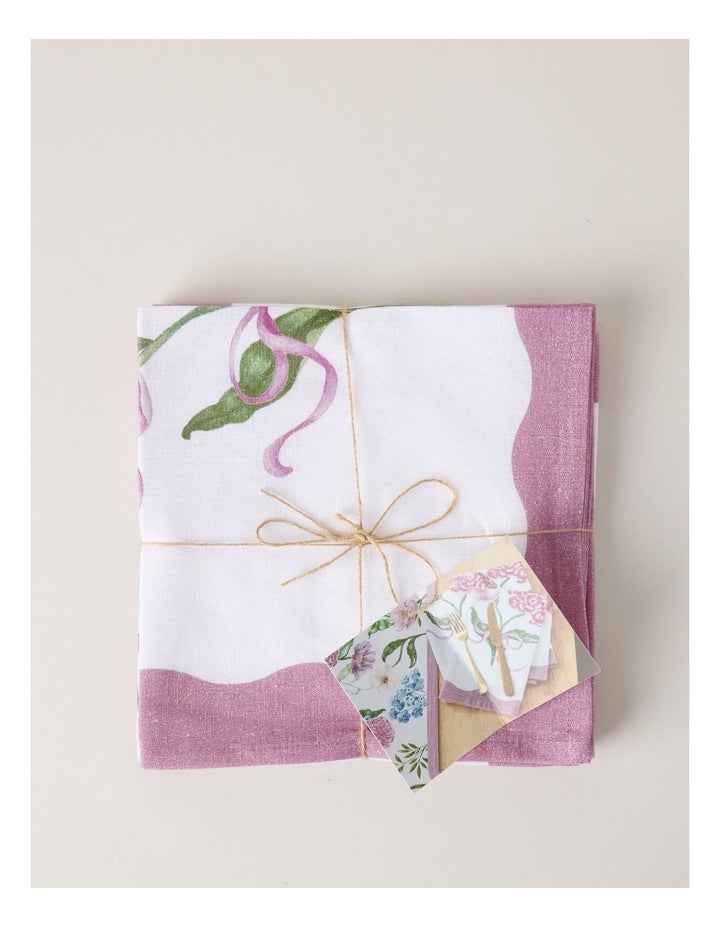Winter Romance Napkin Set of 4