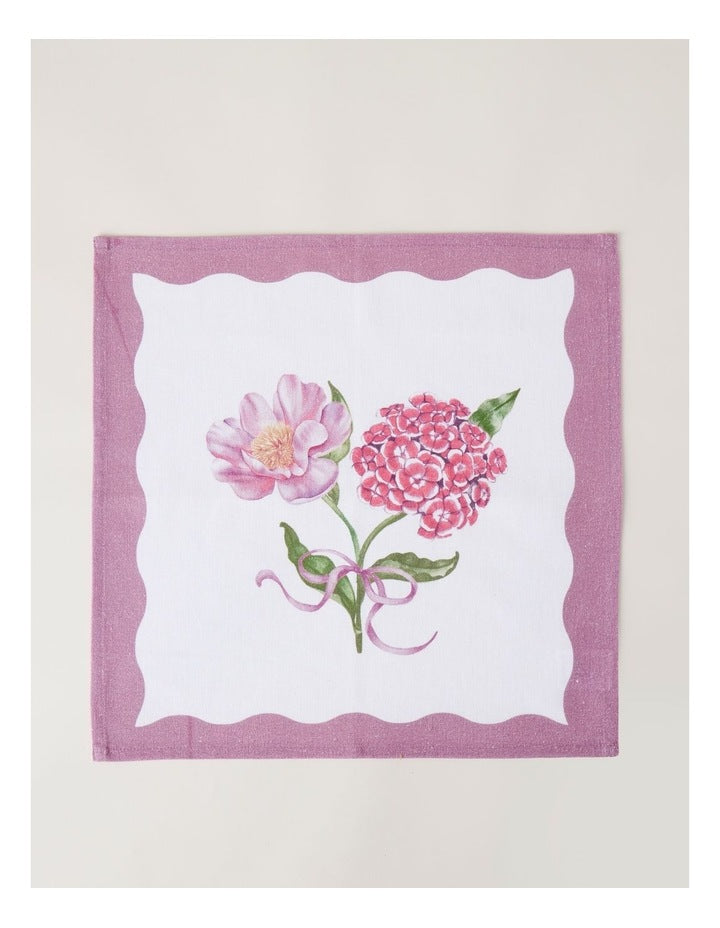Winter Romance Napkin Set of 4