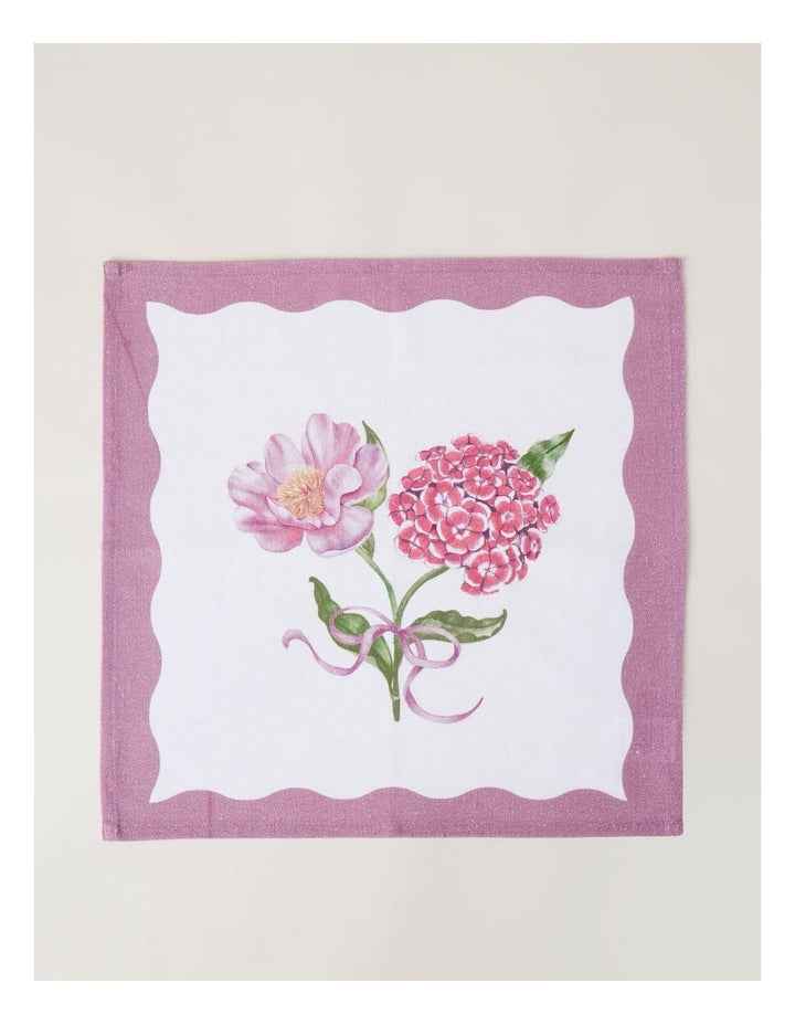 Winter Romance Napkin Set of 4