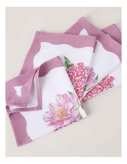 Winter Romance Napkin Set of 4