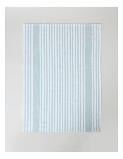 Terry Back Tea Towel Set of 4 Green