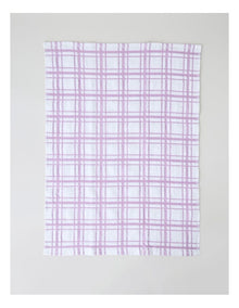 Terry Back Tea Towel Set of 4 Pink