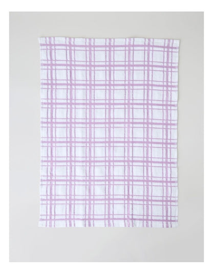 Terry Back Tea Towel Set of 4 Pink