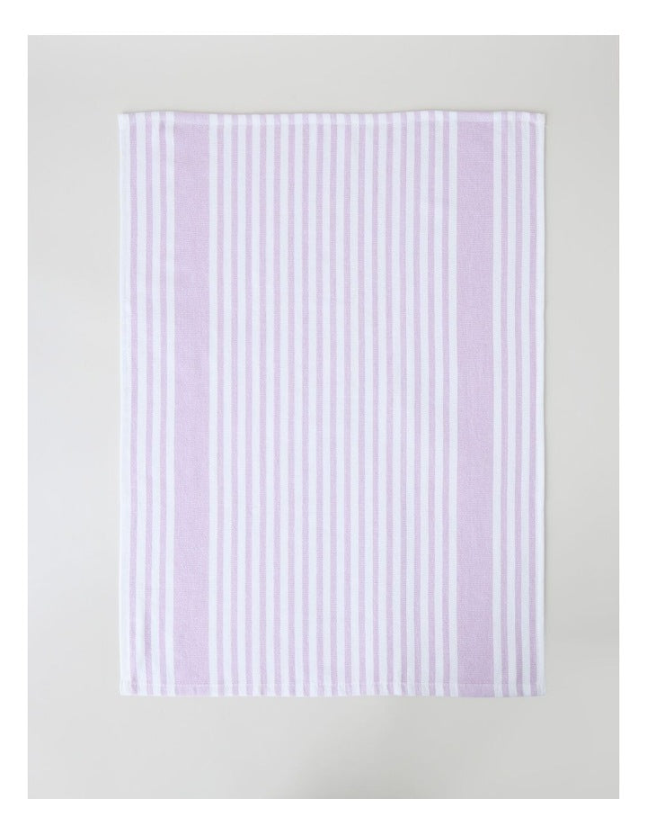 Terry Back Tea Towel Set of 4 Pink