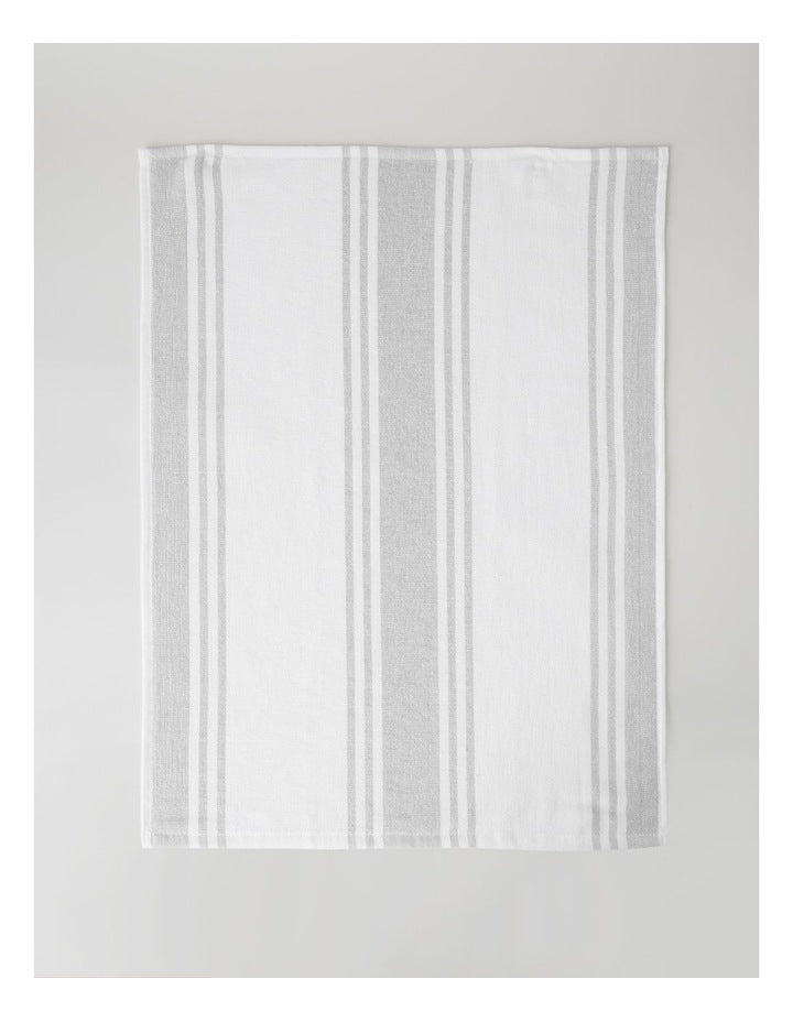 Terry Back Tea Towel Set of 4 Grey