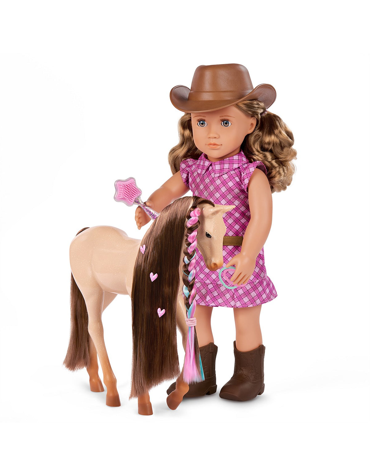 DOLL WITH PET FOAL - CALLIE