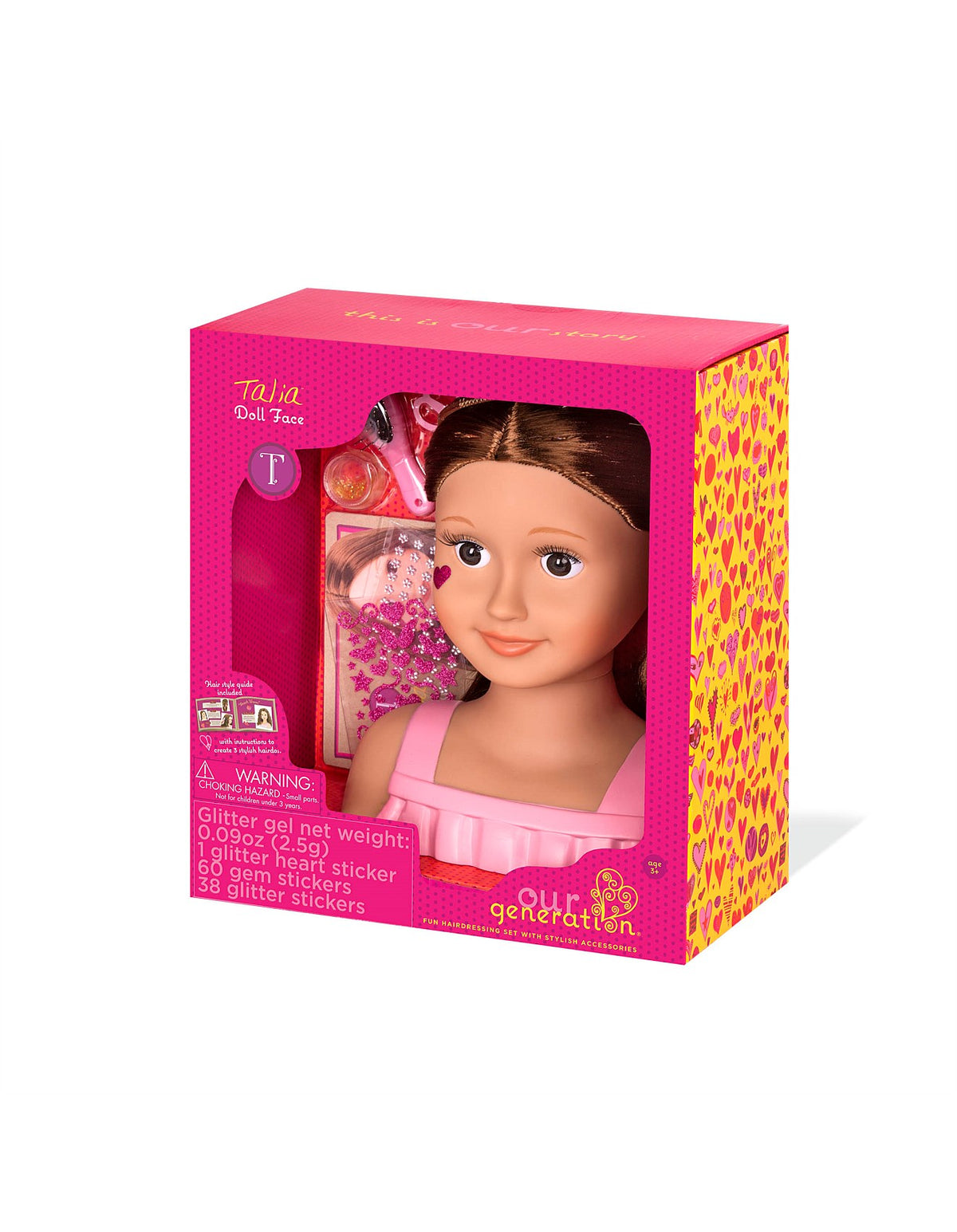 OUR GENERATION STYLING HEAD - TALIA