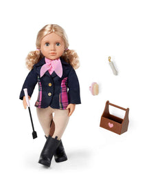 RIDING DOLL WITH ACCESSORIES - ABBY