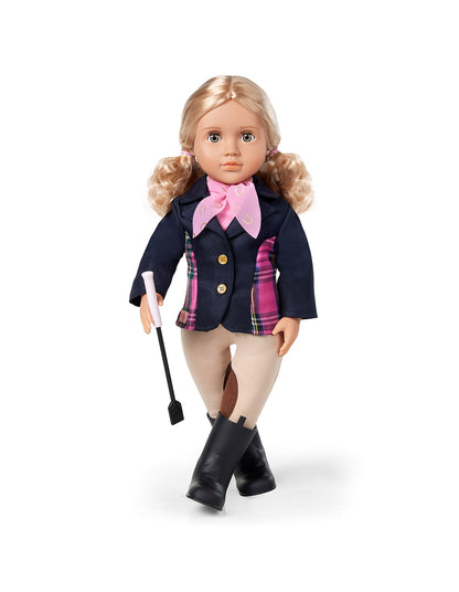 RIDING DOLL WITH ACCESSORIES - ABBY