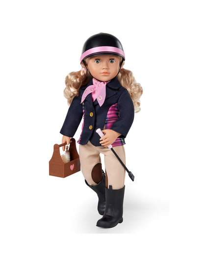 RIDING DOLL WITH ACCESSORIES - ABBY