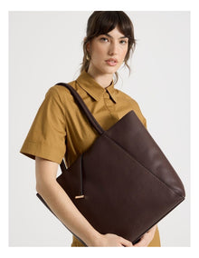 Tara Tote Bag in Espresso