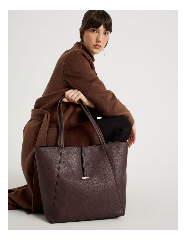 Tara Tote Bag in Espresso