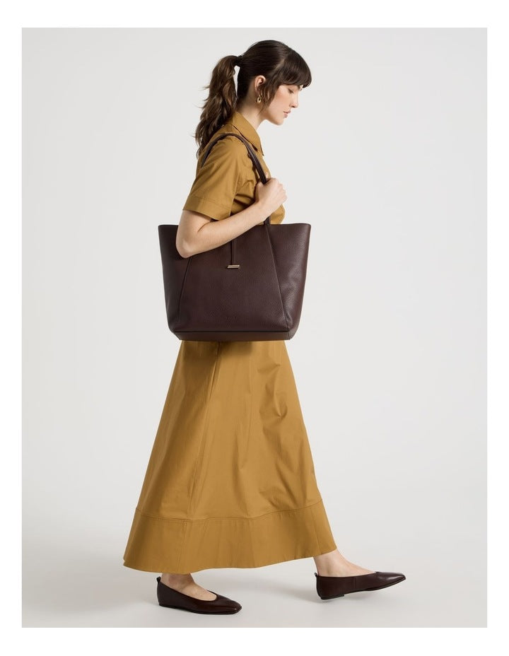 Tara Tote Bag in Espresso