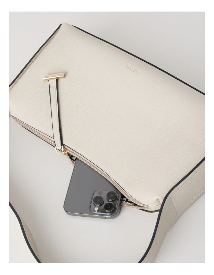 Tara Shoulder Bag in Chalk
