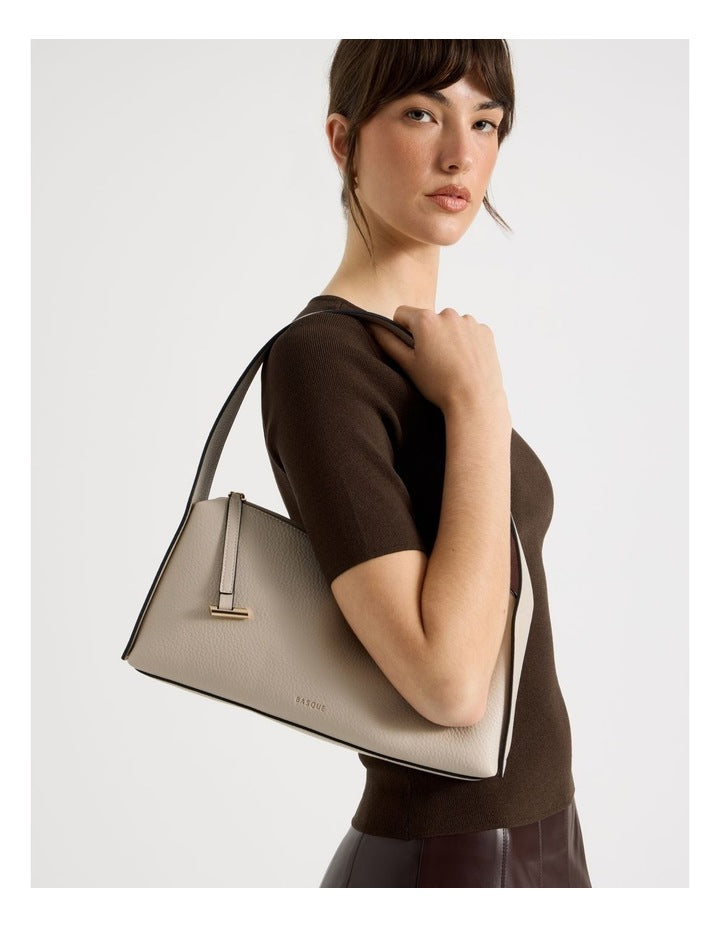 Tara Shoulder Bag in Chalk