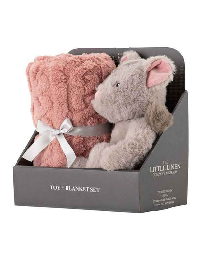 Plush Toy & Blanket in Harvest Possum