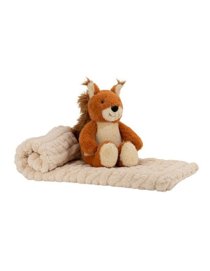 Plush Toy & Blanket in Bushland Squirrel