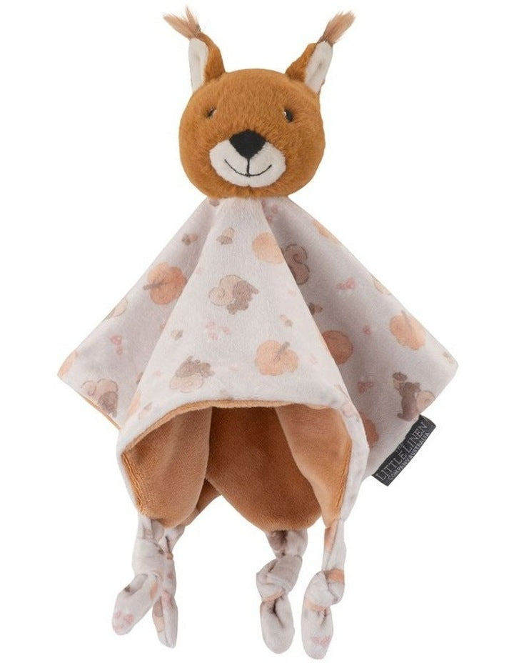 Bushland Squirrel Lovie Comforter in Grey