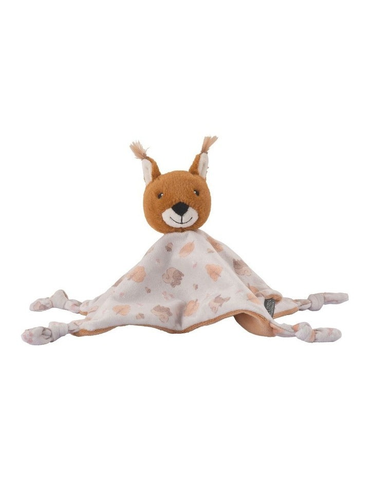 Bushland Squirrel Lovie Comforter in Grey