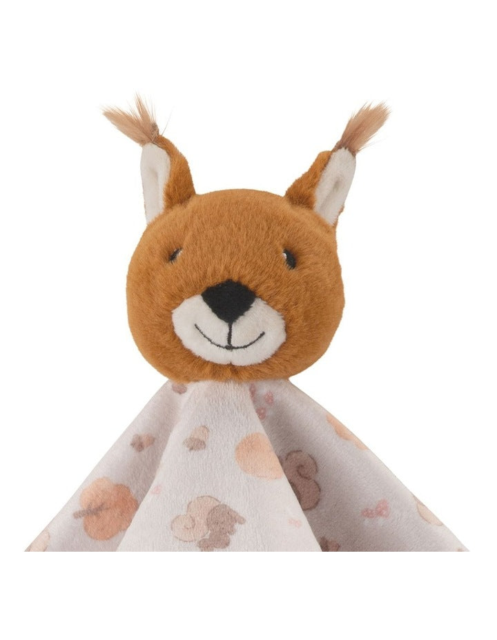 Bushland Squirrel Lovie Comforter in Grey