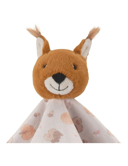 Bushland Squirrel Lovie Comforter in Grey