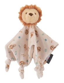 Savanna Lion Lovie Comforter in Cream