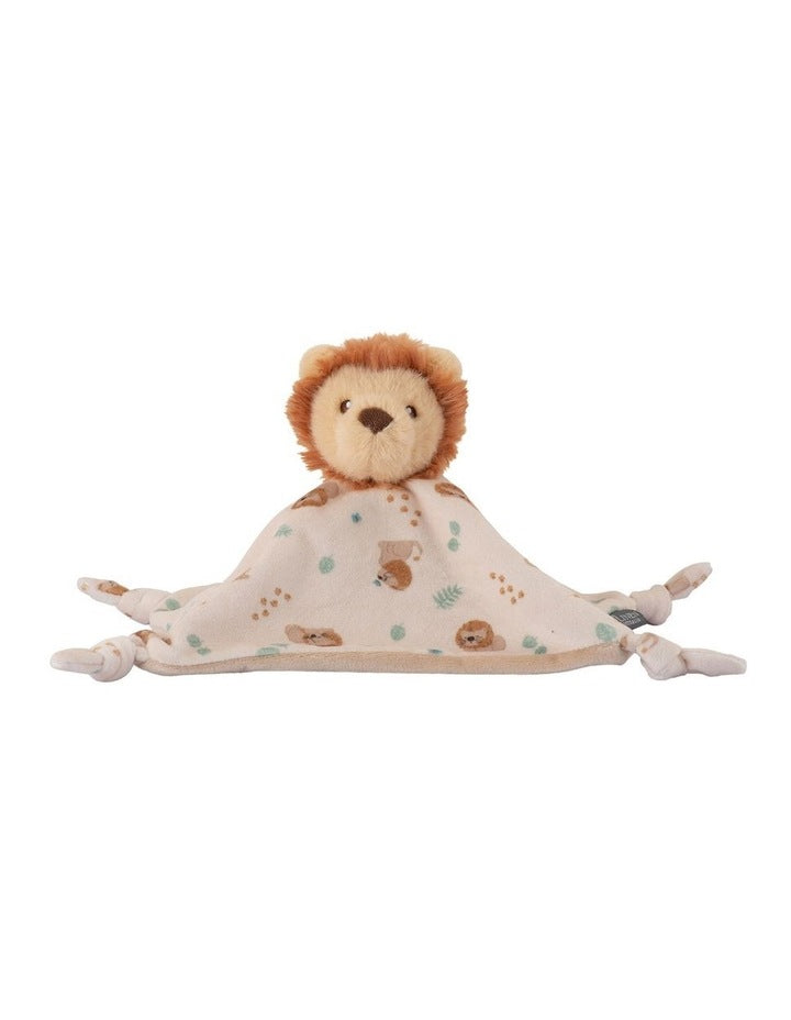 Savanna Lion Lovie Comforter in Cream