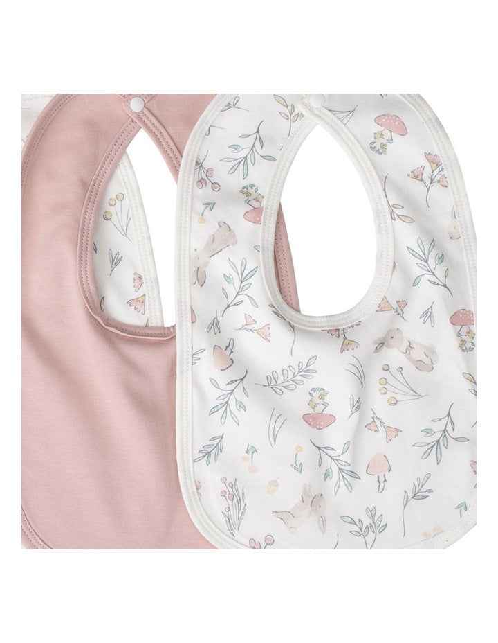 Jersey Bib 5 Pack in Pink