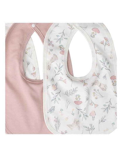Jersey Bib 5 Pack in Pink