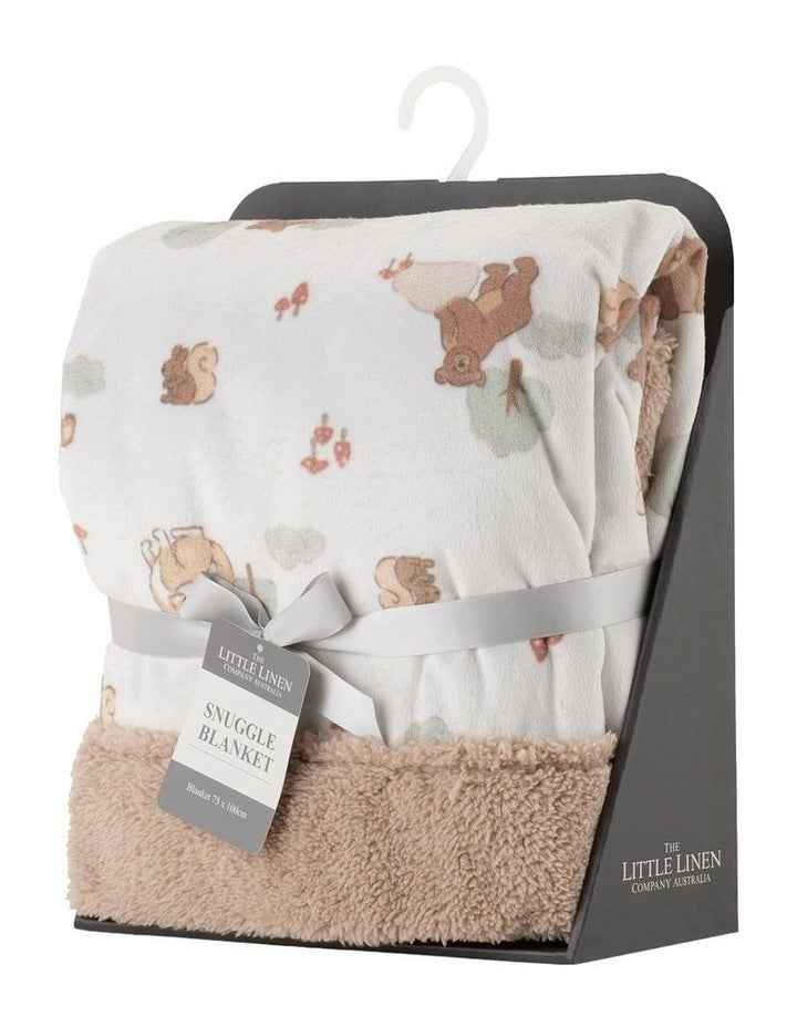 Bushland Bear Snuggle Blanket in Multi