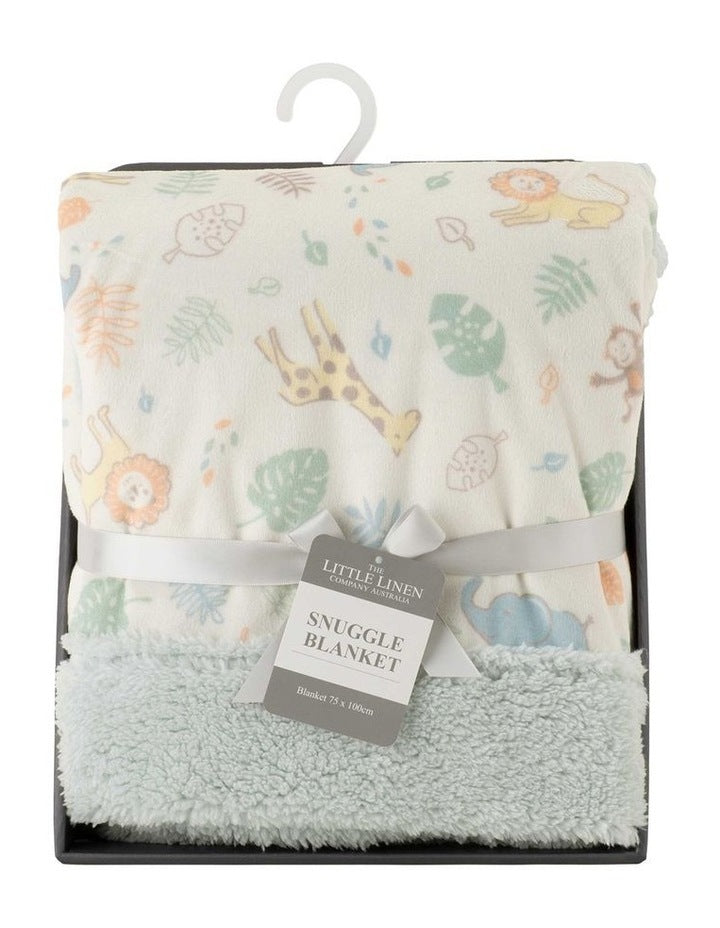 Savanna Giraffe Snuggle Blanket in Multi