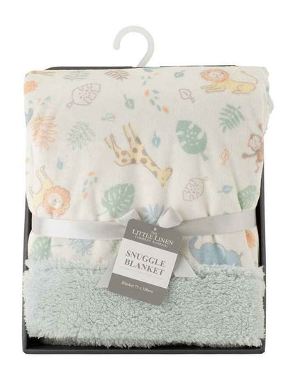 Savanna Giraffe Snuggle Blanket in Multi