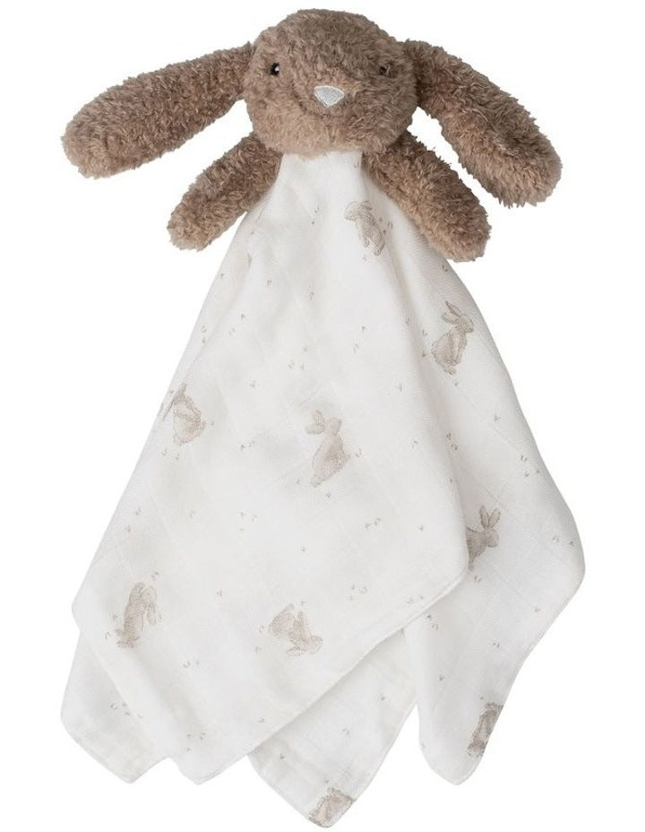Beau the Bunny Lovie Comforter  in Grey