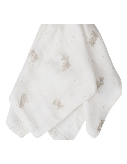Beau the Bunny Lovie Comforter  in Grey