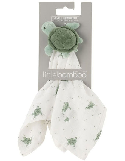 Terry The Turtle Lovie Comforter in Green