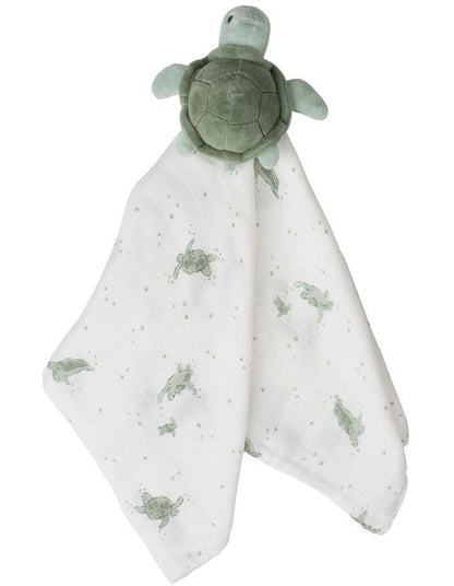 Terry The Turtle Lovie Comforter in Green
